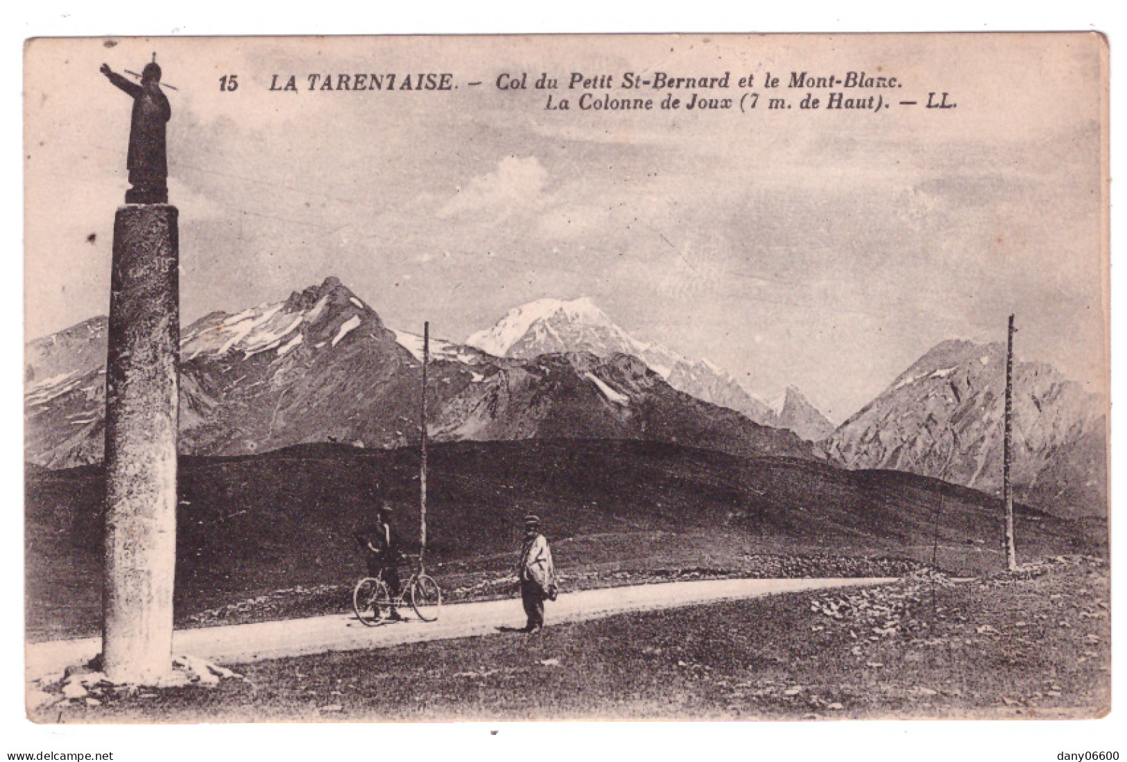 COL DU PETIT ST BERNARD - La Colonne De JOUX (carte Animée) - Autres & Non Classés