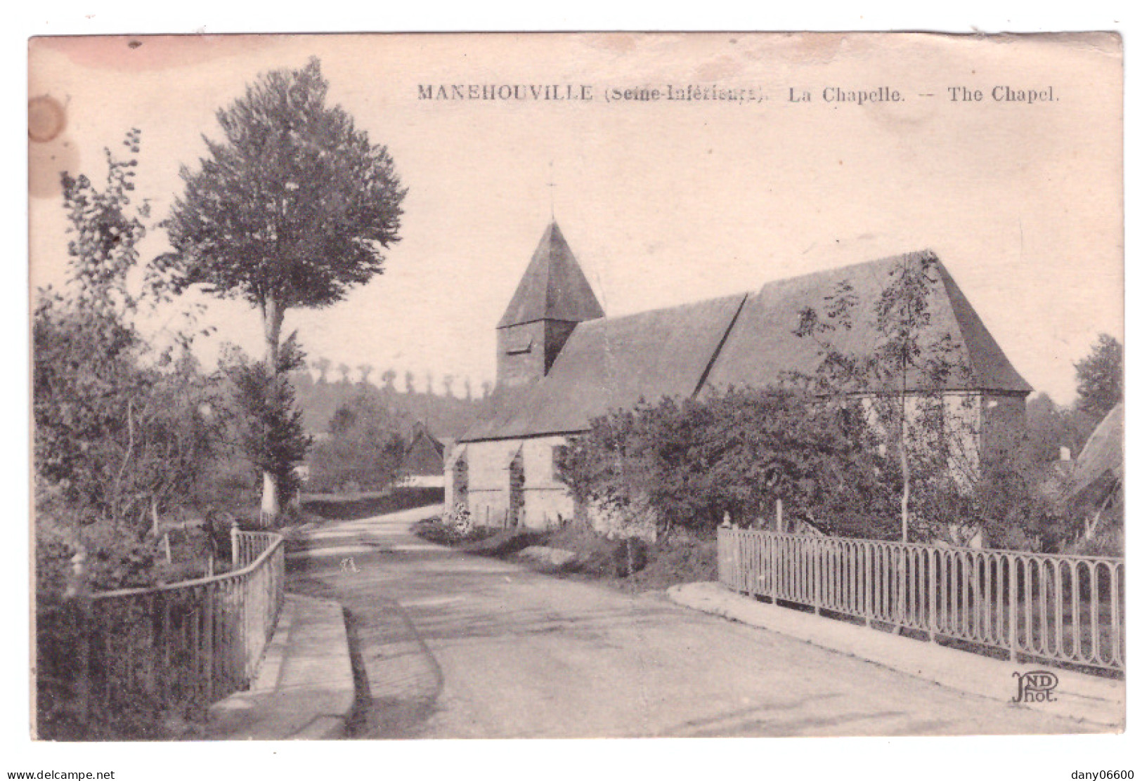 MANEHOUVILLE La Chapelle  - Sonstige & Ohne Zuordnung