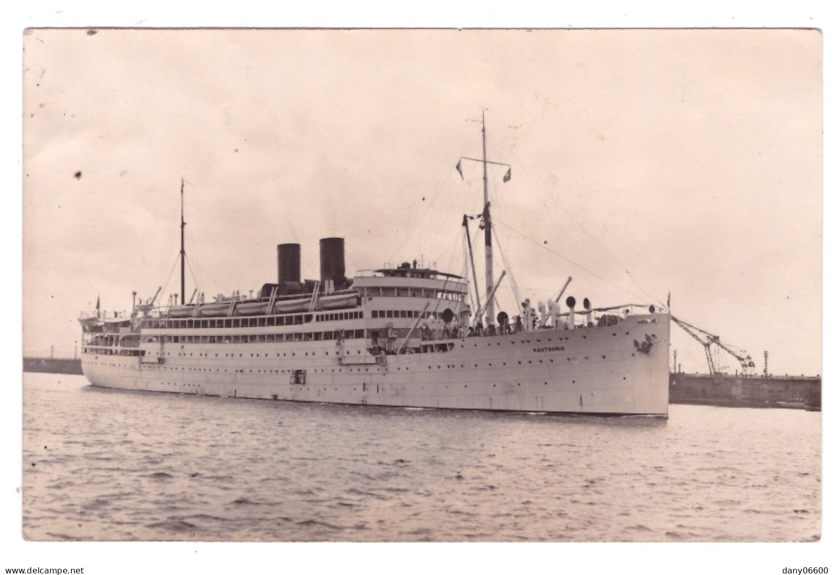 PAQUEBOT KOUTOUBIA (carte Photo) - Steamers