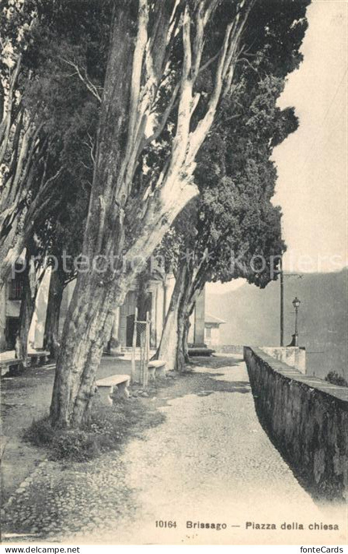 13205411 Brissago Lago Maggiore Piazza Della Chiesa Brissago Lago Maggiore - Sonstige & Ohne Zuordnung