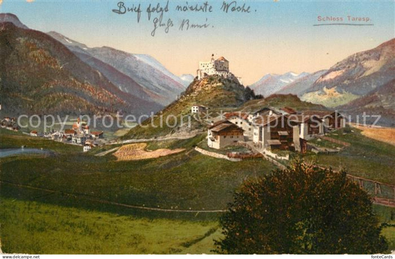 13205401 Tarasp Schloss Tarasp Tarasp - Autres & Non Classés