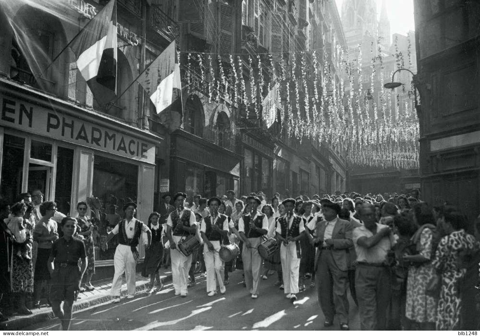 [64] Pyrénées-Atlantiques >  Bayonne Reproduction Photo 1948 Fetes De Bayonne - Bayonne