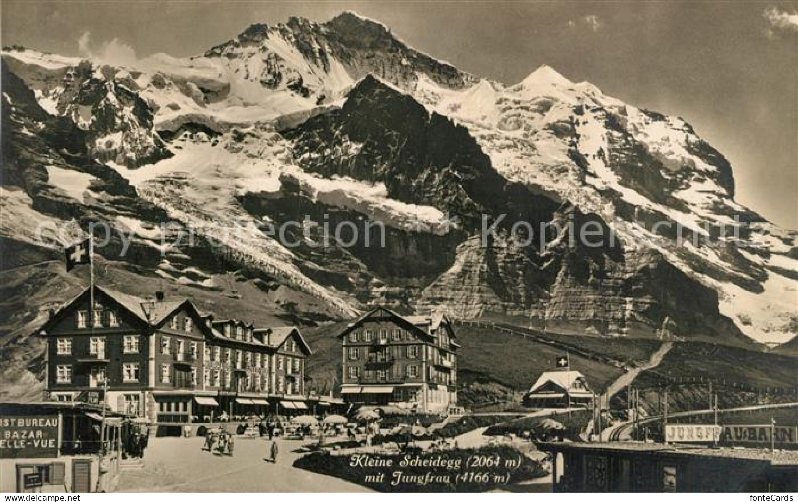 13204723 Kleine Scheidegg Interlaken Mit Jungfrau Kleine Scheidegg - Otros & Sin Clasificación