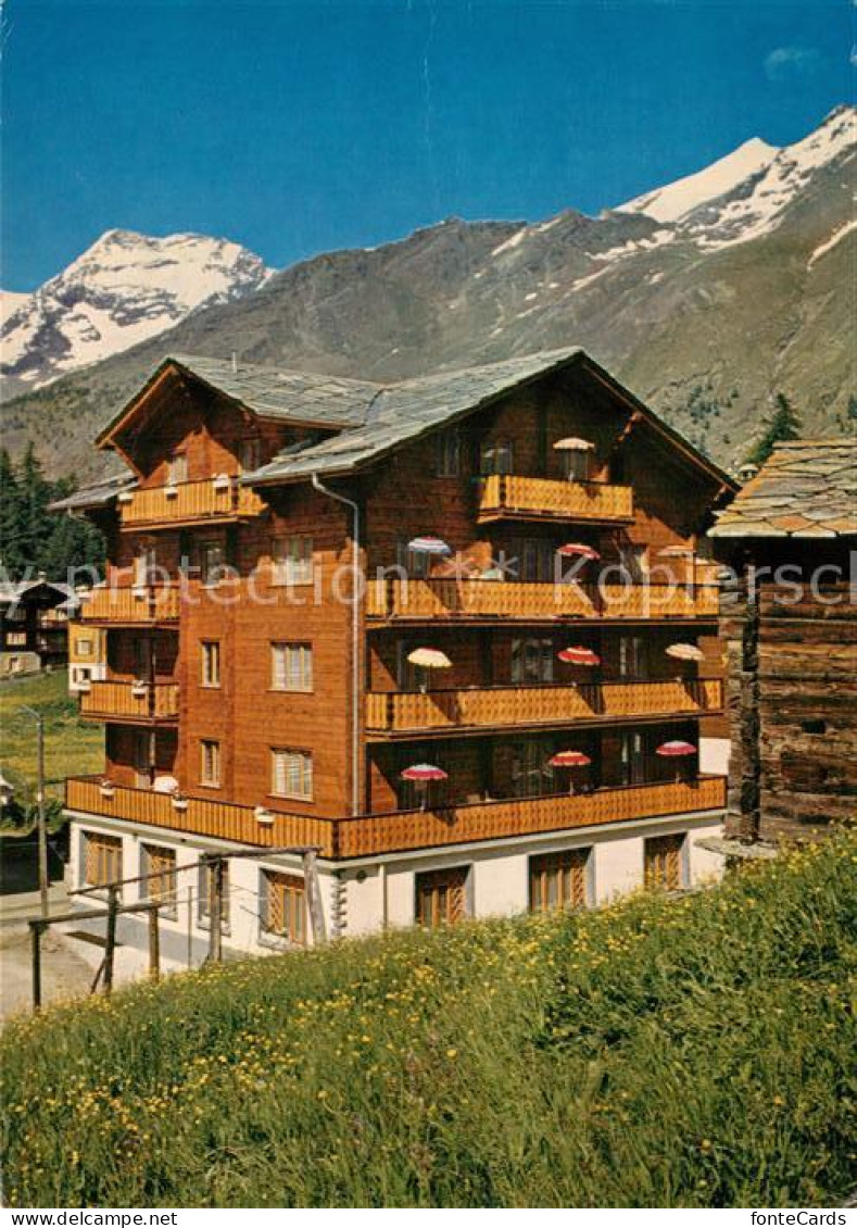 13204058 Saas-Fee Hotel Bergheimat Saas-Fee - Autres & Non Classés