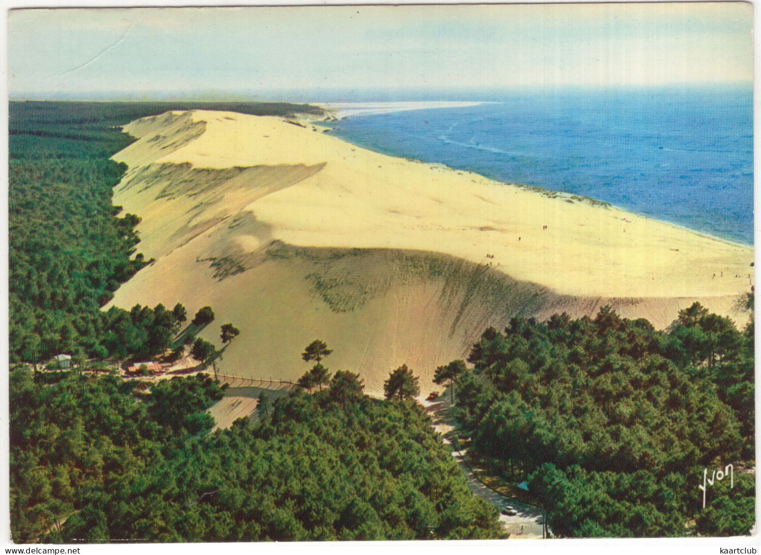 Bassin D'Arcachon (Gironde) - Les Grandes Dunes Du Pilat - (France) - 1971 - Photo Aérienne : Alain Perceval - Arcachon