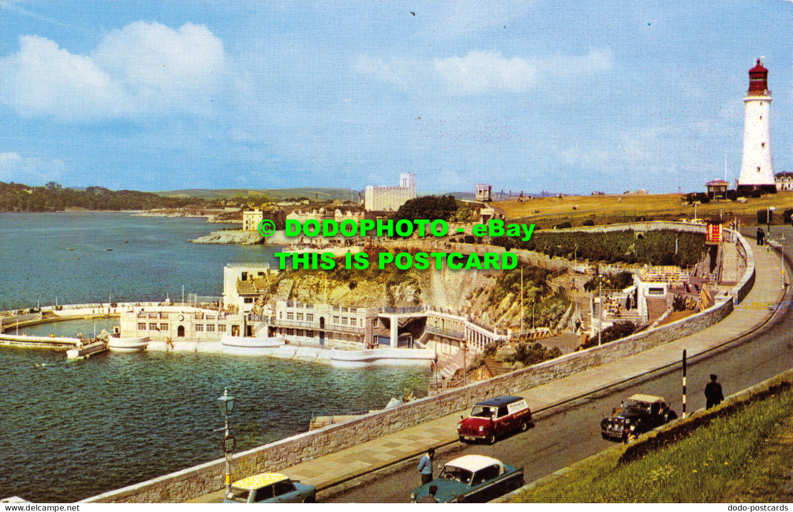 R526076 Lido Swimming Pool And Smeatons Tower. Plymouth. PT1382 - Monde