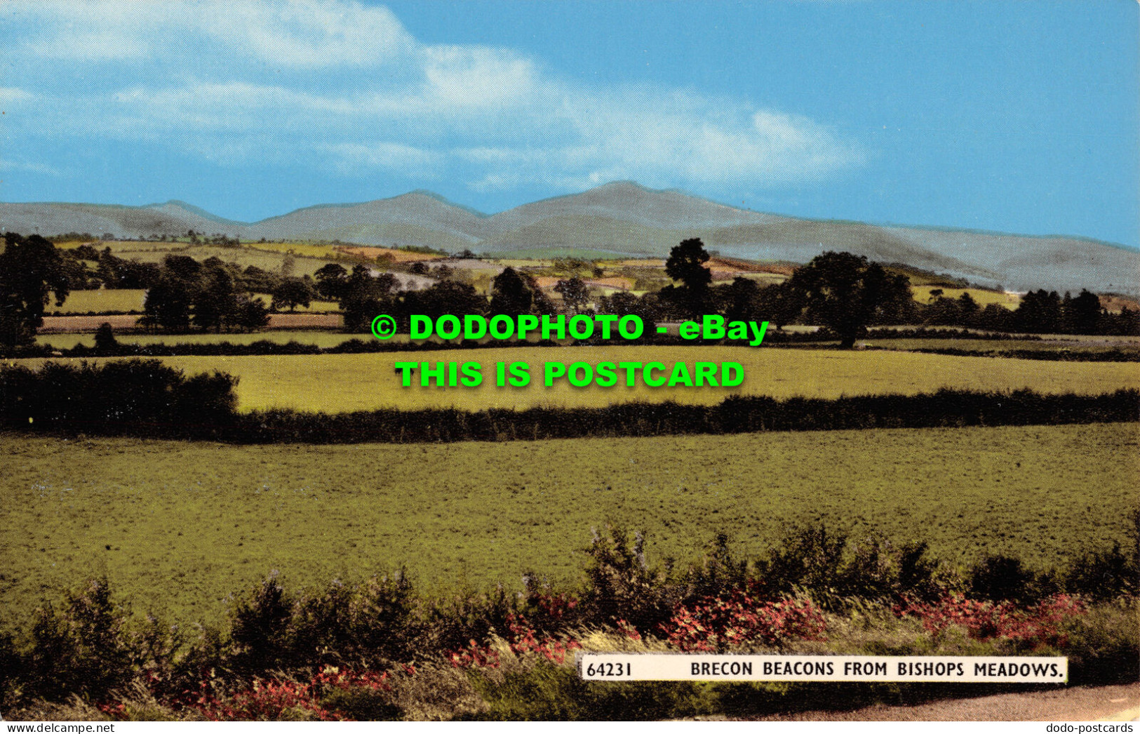 R526077 64231. Brecon Beacons From Bishops Meadows - Monde