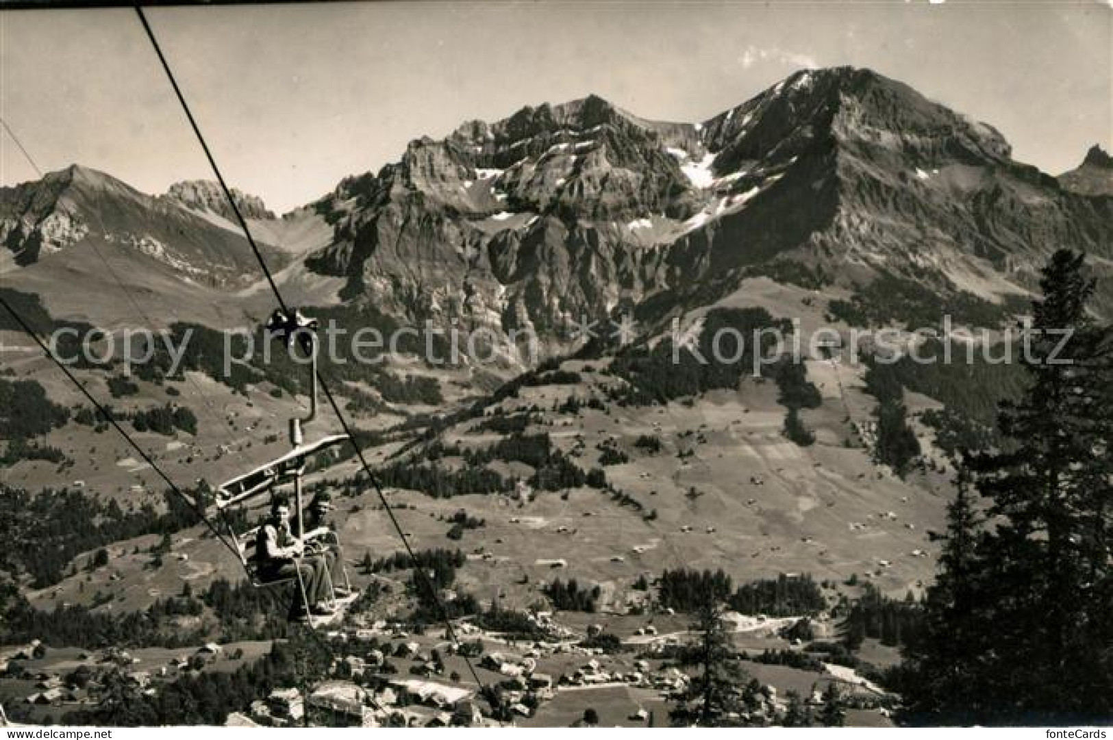 13203153 Adelboden Sesselbahn Bonderspitz Kl. Lohner Grosslohner Adelboden - Otros & Sin Clasificación