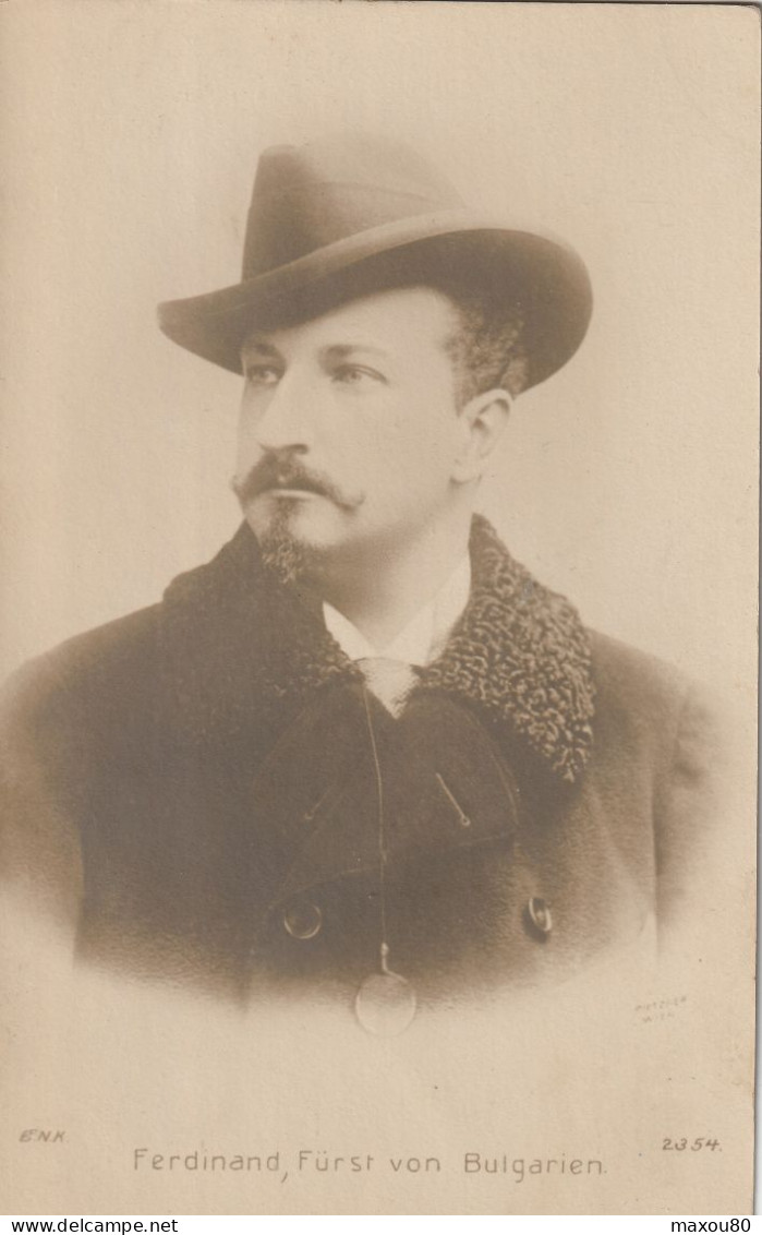 CPA  Ferdinand, Fürst Von Bulgarien - Familles Royales