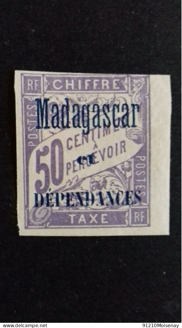MADAGASCAR  TAXE N°6* - Timbres-taxe
