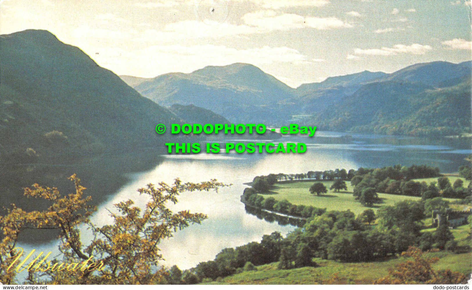 R526313 Ullswater. Old Lakeland Dialect Souvenir Postcard. Lakeland. The Nook Co - Monde