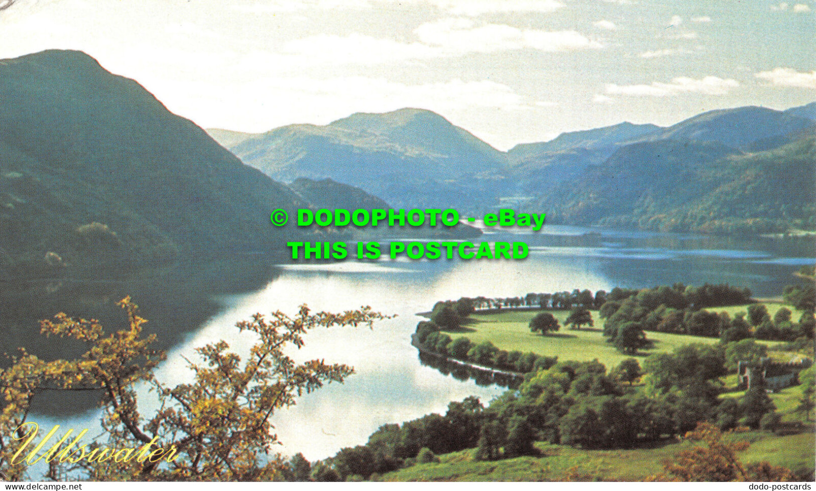 R526314 Ullswater. Old Lakeland Dialect Souvenir Postcard. Lakeland. The Nook Co - Monde