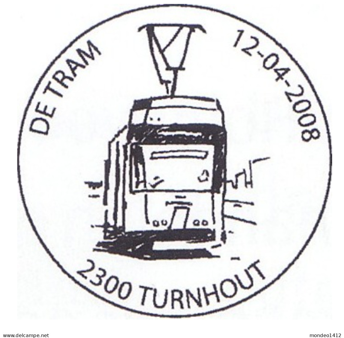 België OBP 3772/3774 - Vervoer Transport De Tram - Used Stamps