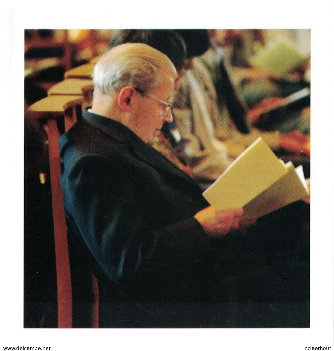 Alberic Goderis - Barbier Zarren 1908 - Roeselare 1997 Schoolhoofd - Devotion Images