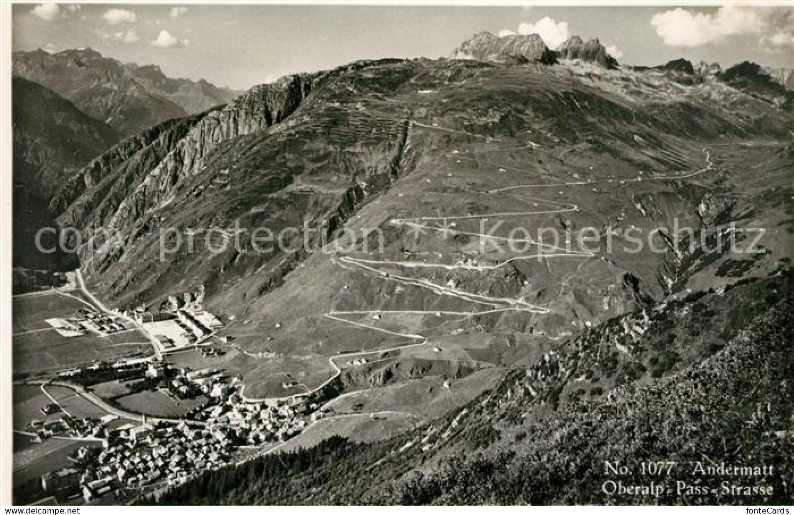 13200691 Andermatt Oberalp-Pass-Strasse Andermatt - Autres & Non Classés