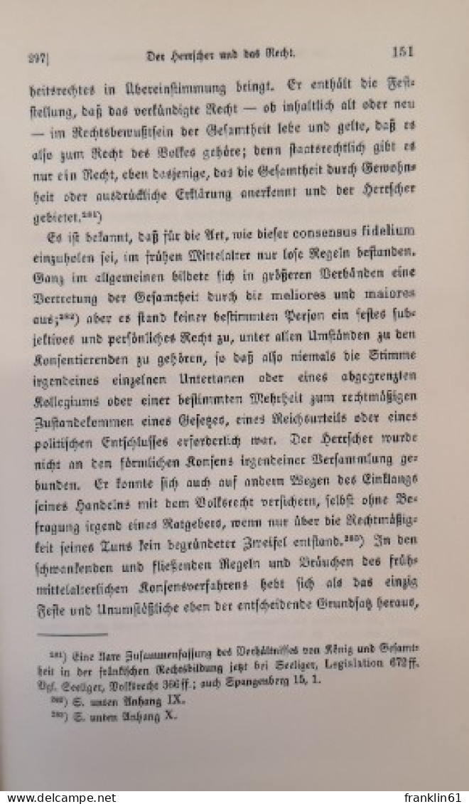 Gottesgnadentum Und Widerstandrecht Im Früheren Mittelalter. Zur Entwicklungsgeschichte Der Monarchie. - 4. 1789-1914