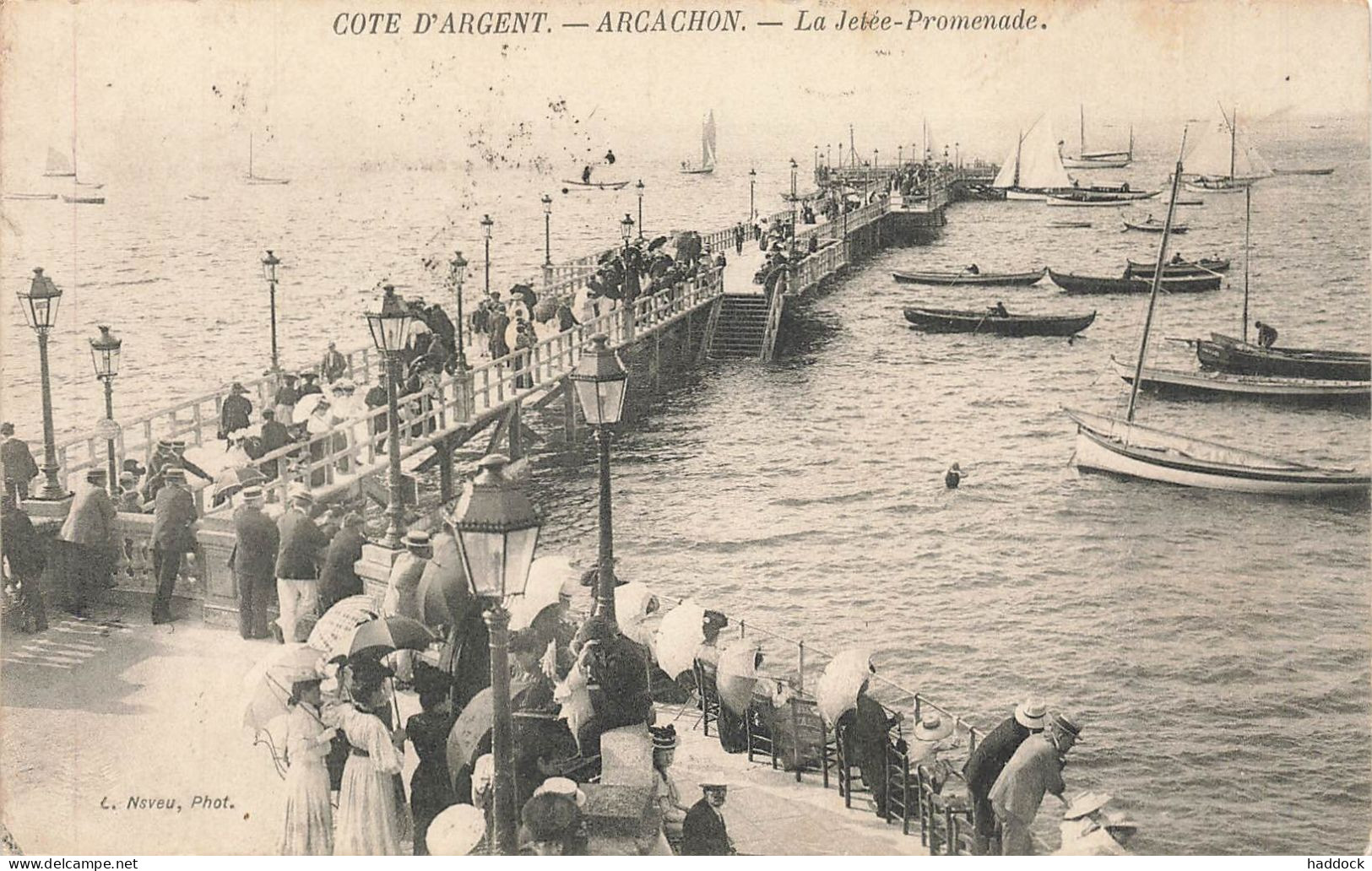 ARCACHON : LA JETEE PROMENADE - Arcachon