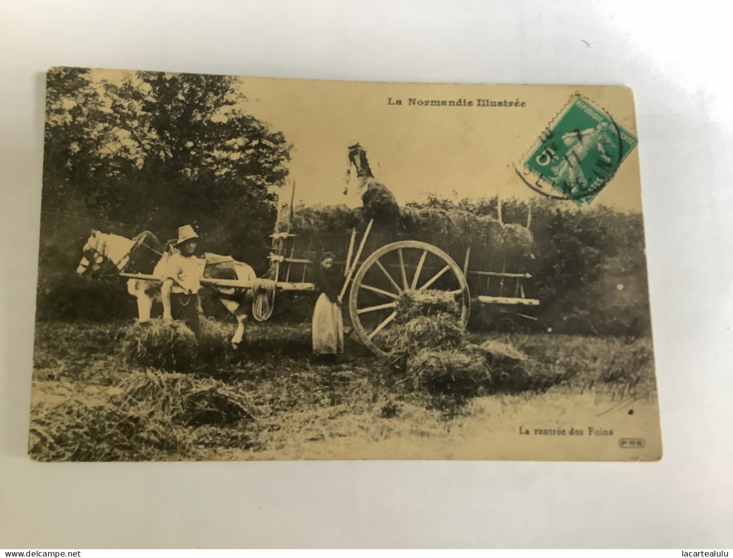 La Rentrée Des Foins . - Landbouw