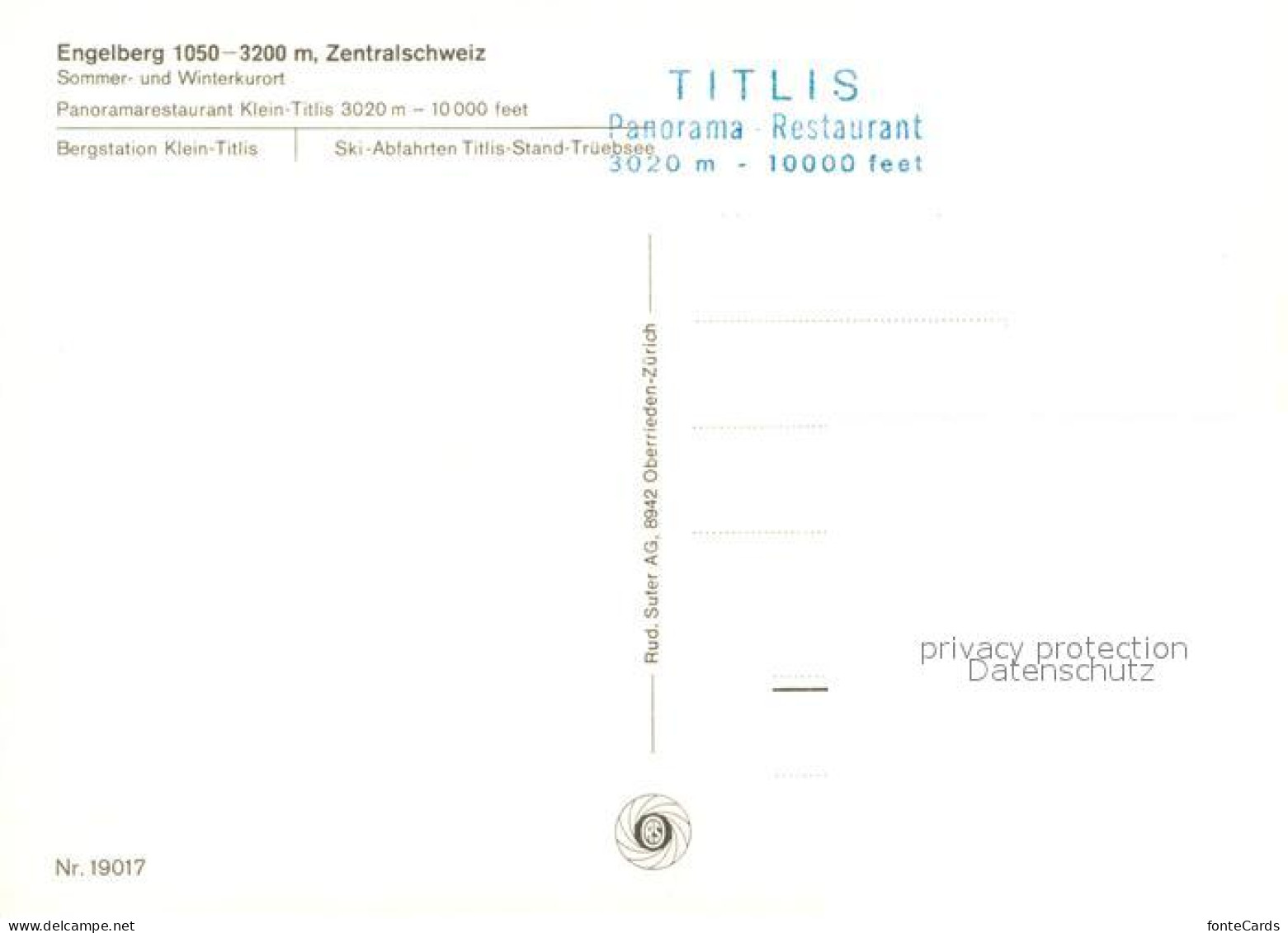 13197970 Engelberg OW Bergstation Panoramarestaurant Klein Titlis Winter Engelbe - Otros & Sin Clasificación