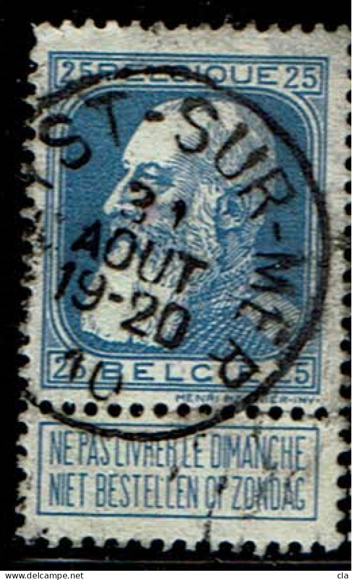 76  Obl  Heyst-Sur-Mer  + 4 - 1905 Thick Beard