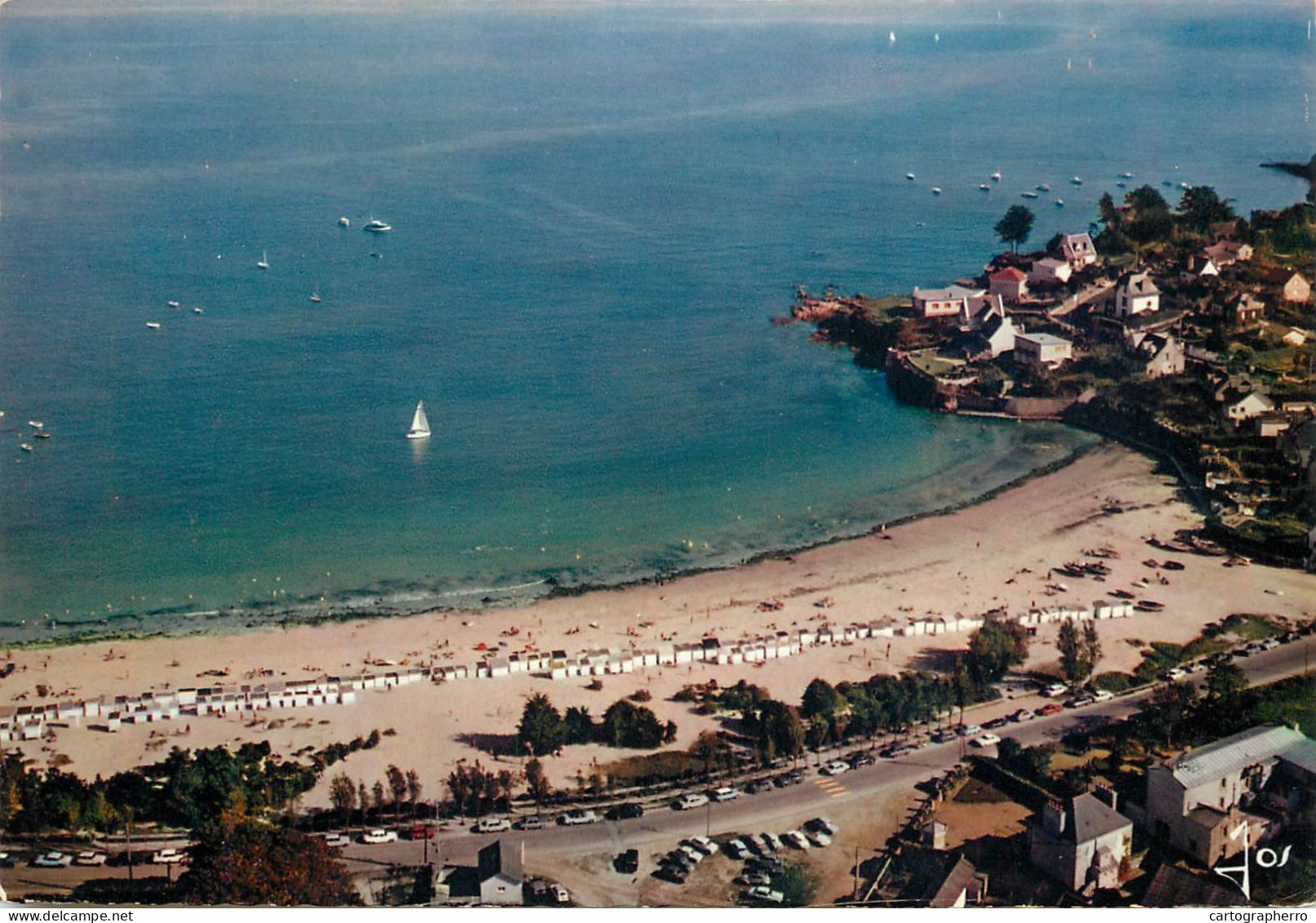 Navigation Sailing Vessels & Boats Themed Postcard Finistere Le Trez Hir - Sailing Vessels