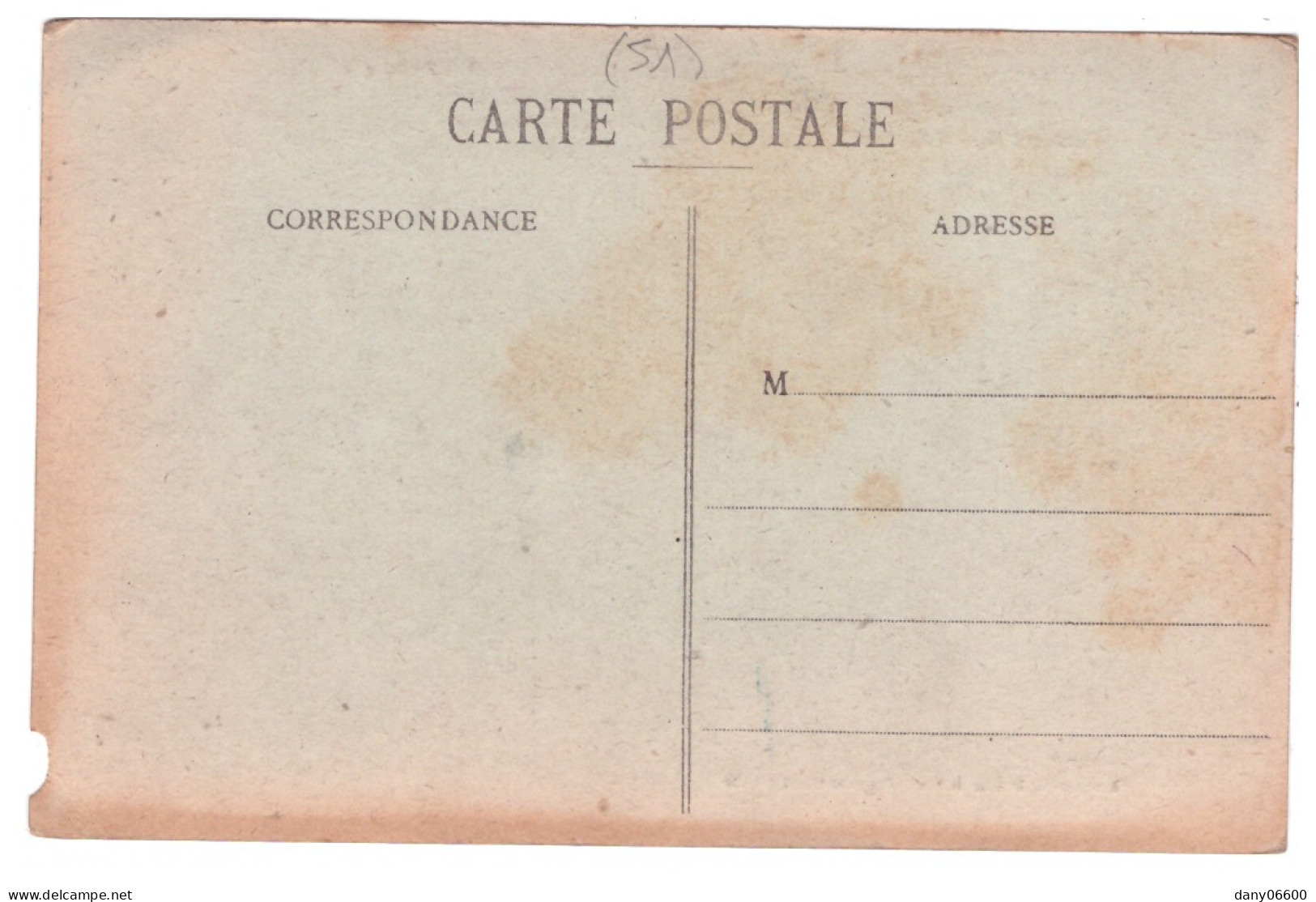 REIMS Dans Les Années De Bombardement - Angle Des Rues Eugène Desteuque Et Des Marmousets - Reims