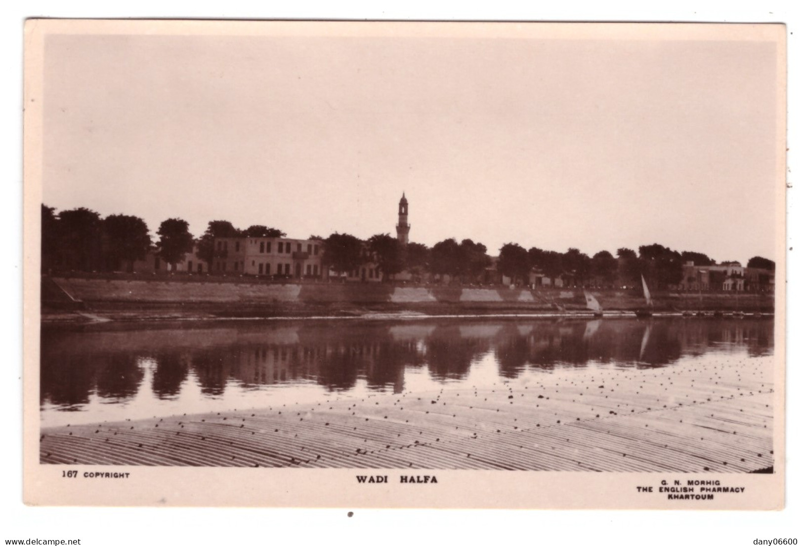 SOUDAN - Wadi Halfa (carte Photo) - Soudan