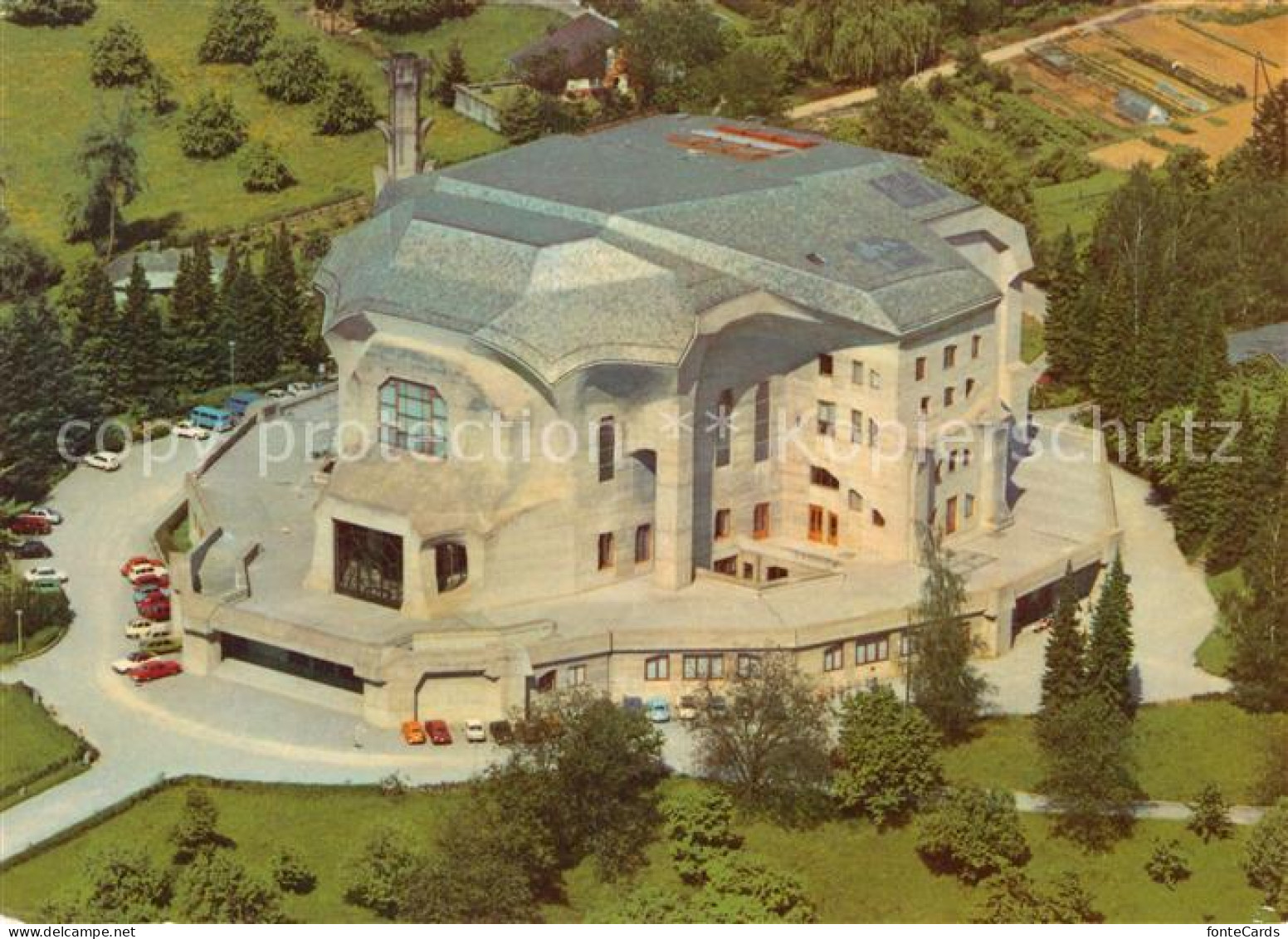 13197934 Dornach SO Goetheanum Fliegeraufnahme Dornach SO - Andere & Zonder Classificatie