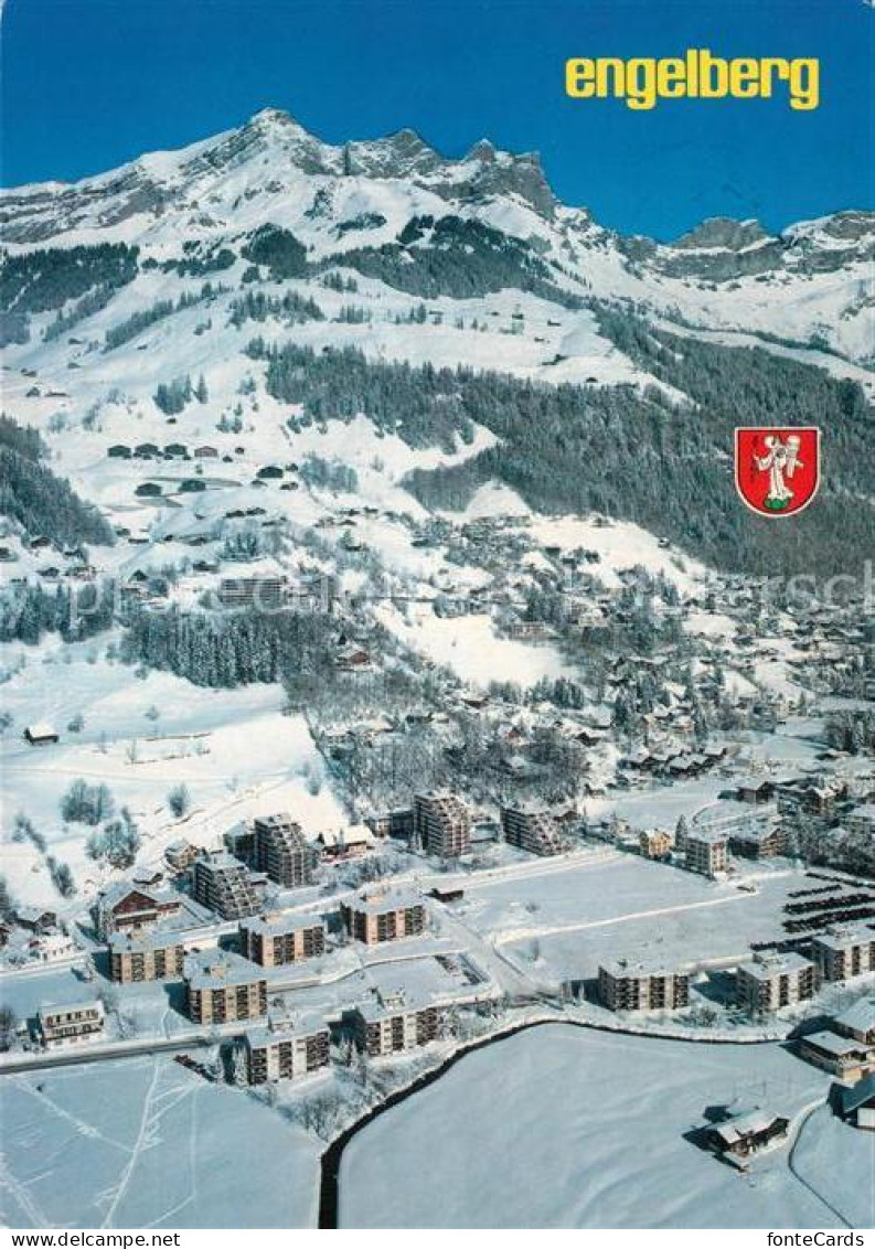 13197932 Engelberg OW Fliegeraufnahme Winterpanorama Engelberg OW - Autres & Non Classés