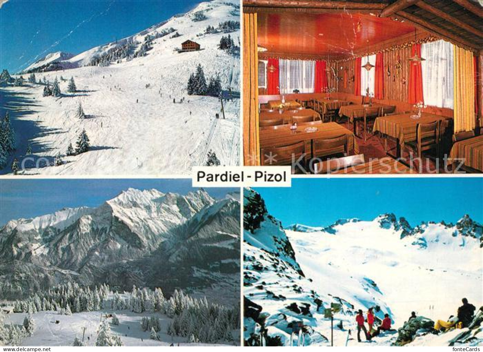 13197930 Pardiel Pizol Winterlandschaft Pardiel - Other & Unclassified