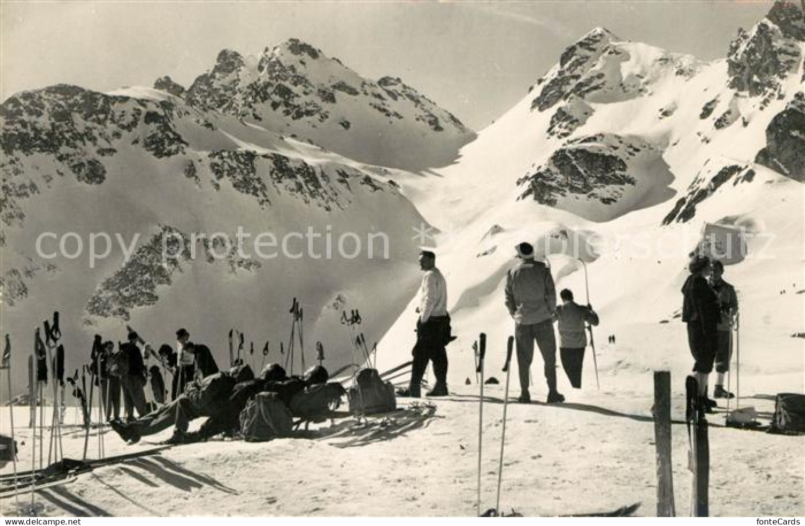 13197230 Piz Sol Blick Auf Wildseeluecke Skigebiet Piz Sol - Autres & Non Classés