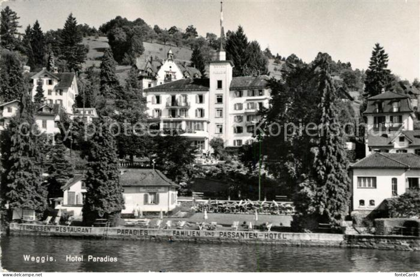 13195880 Weggis Vierwaldstaettersee Hotel Paradies Weggis Vierwaldstaettersee - Altri & Non Classificati