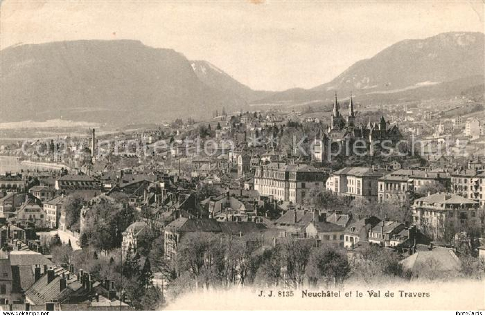 13195840 Neuchatel NE Fliegeraufnahme Et Val De Travers Neuchatel NE - Other & Unclassified