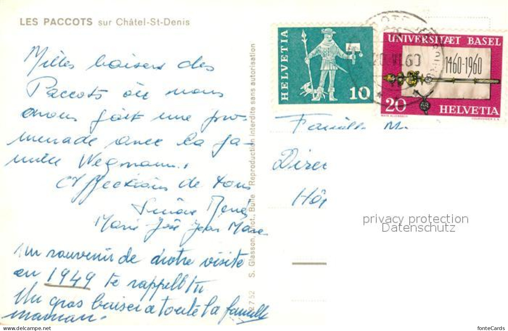 13195838 Les Paccots Sur Chatel St. Denis Les Paccots - Sonstige & Ohne Zuordnung