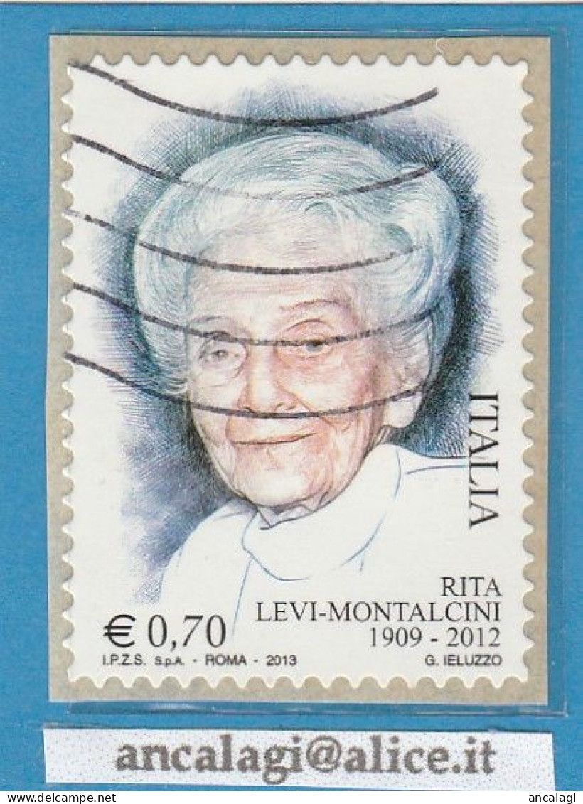 USATI ITALIA 2013 - Ref.1252 "RITA LEVI-MONTALCINI" 1 Val. - - 2011-20: Oblitérés