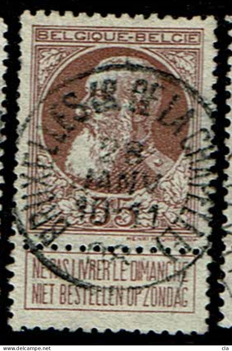 77  Obl  BXL (R. De La Chapelle)  + 4 - 1905 Barbas Largas