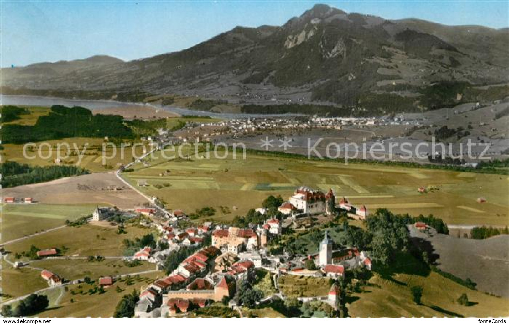 13195403 Gruyeres FR Panorama Gruyeres FR - Sonstige & Ohne Zuordnung