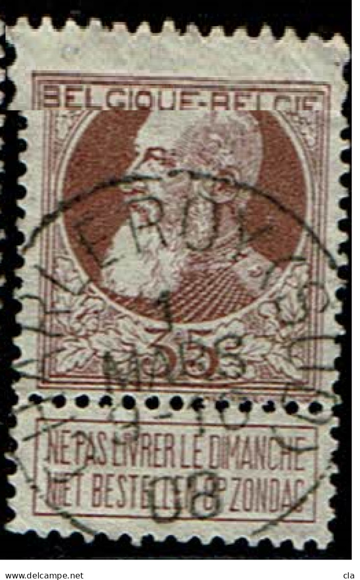 77  Obl  Charleroy Sud - 1905 Thick Beard