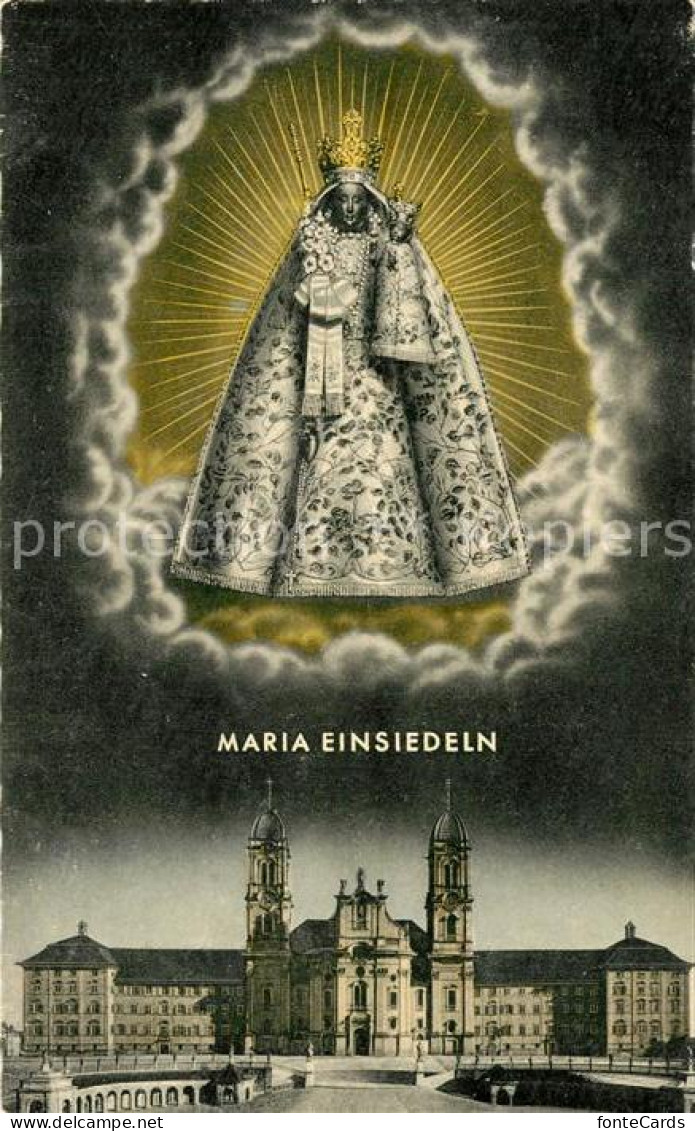 13195298 Einsiedeln SZ Maria Und Kloster Einsiedeln SZ - Altri & Non Classificati