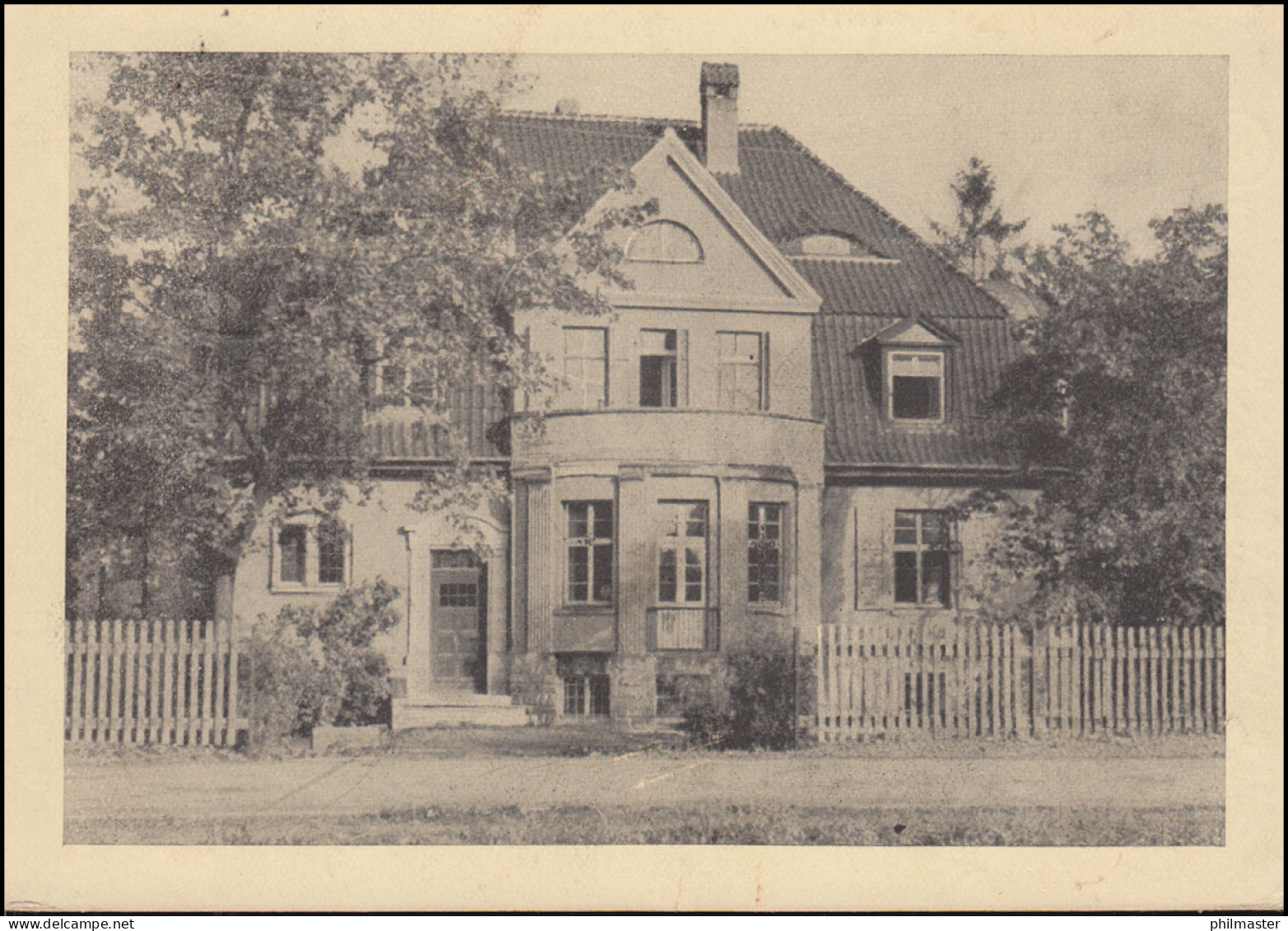 AK Kreisparteischule Der SED Erfurt - Am Tannenwäldchen, ERFURT 23.11.1947 - Sonstige & Ohne Zuordnung