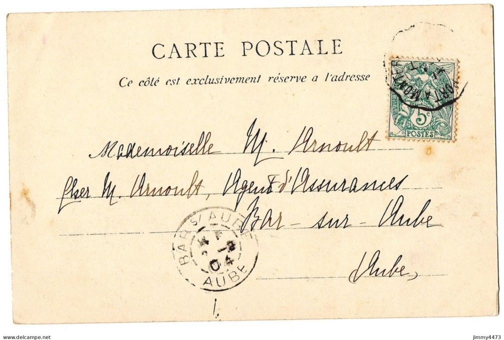 CPA - CHAMPAGNE-SUR-SEINE En 1904 - Vue Générale Sur La Vallée - N° 8 - Imp.-Edit. J. Féjard à Moret - Champagne Sur Seine