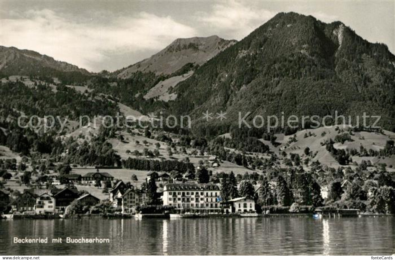 13195281 Beckenried Mit Buochserhorn Beckenried - Andere & Zonder Classificatie