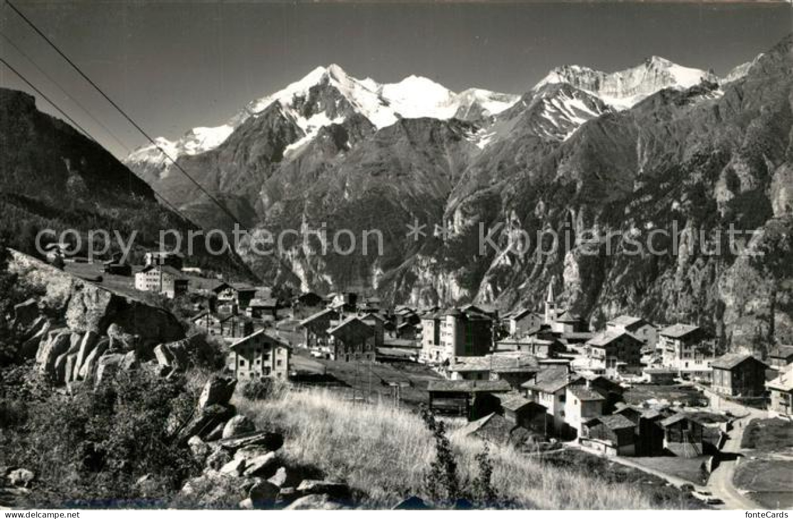 13194873 Graechen VS Weisshorn Bishorn Barrhorn Graechen VS - Autres & Non Classés