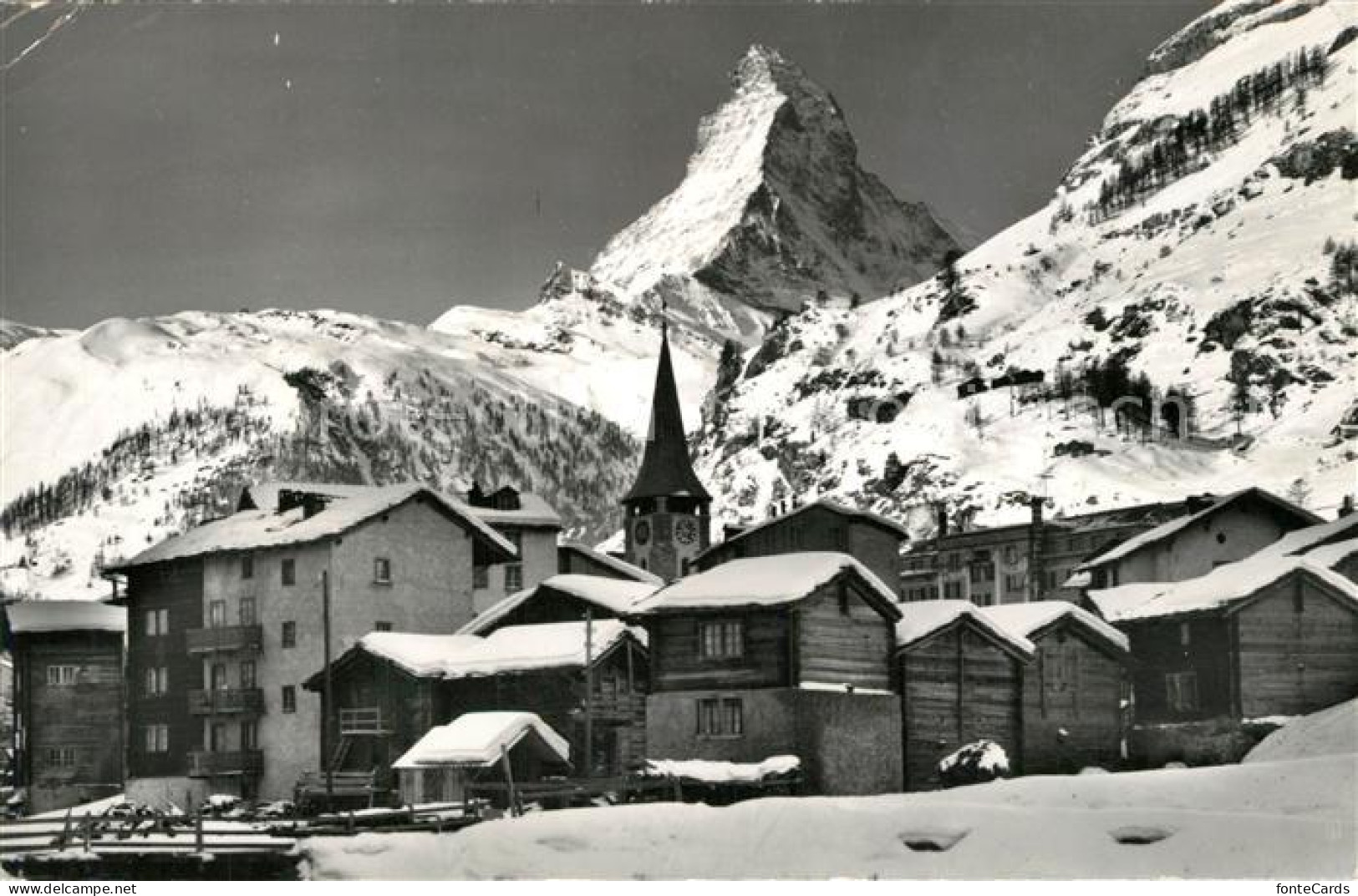 13194861 Zermatt VS Alt Zermatt Matterhorn Winter Zermatt VS - Autres & Non Classés