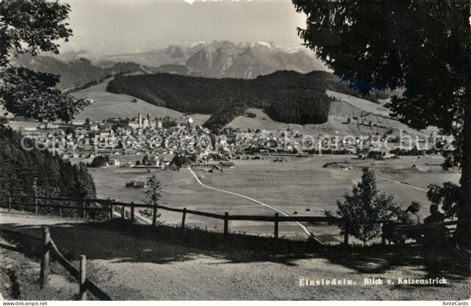 13193003 Einsiedeln SZ Blick Vom Katzenstrick Einsiedeln SZ - Autres & Non Classés