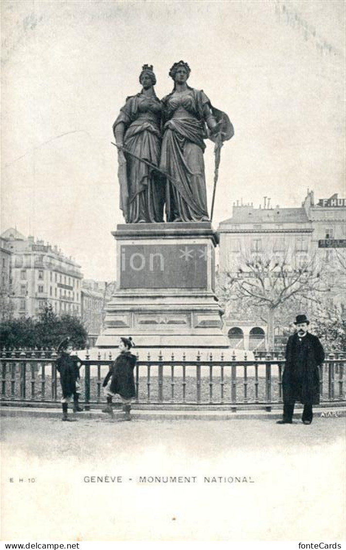 13193000 Geneve GE Nationaldenkmal Geneve GE - Autres & Non Classés