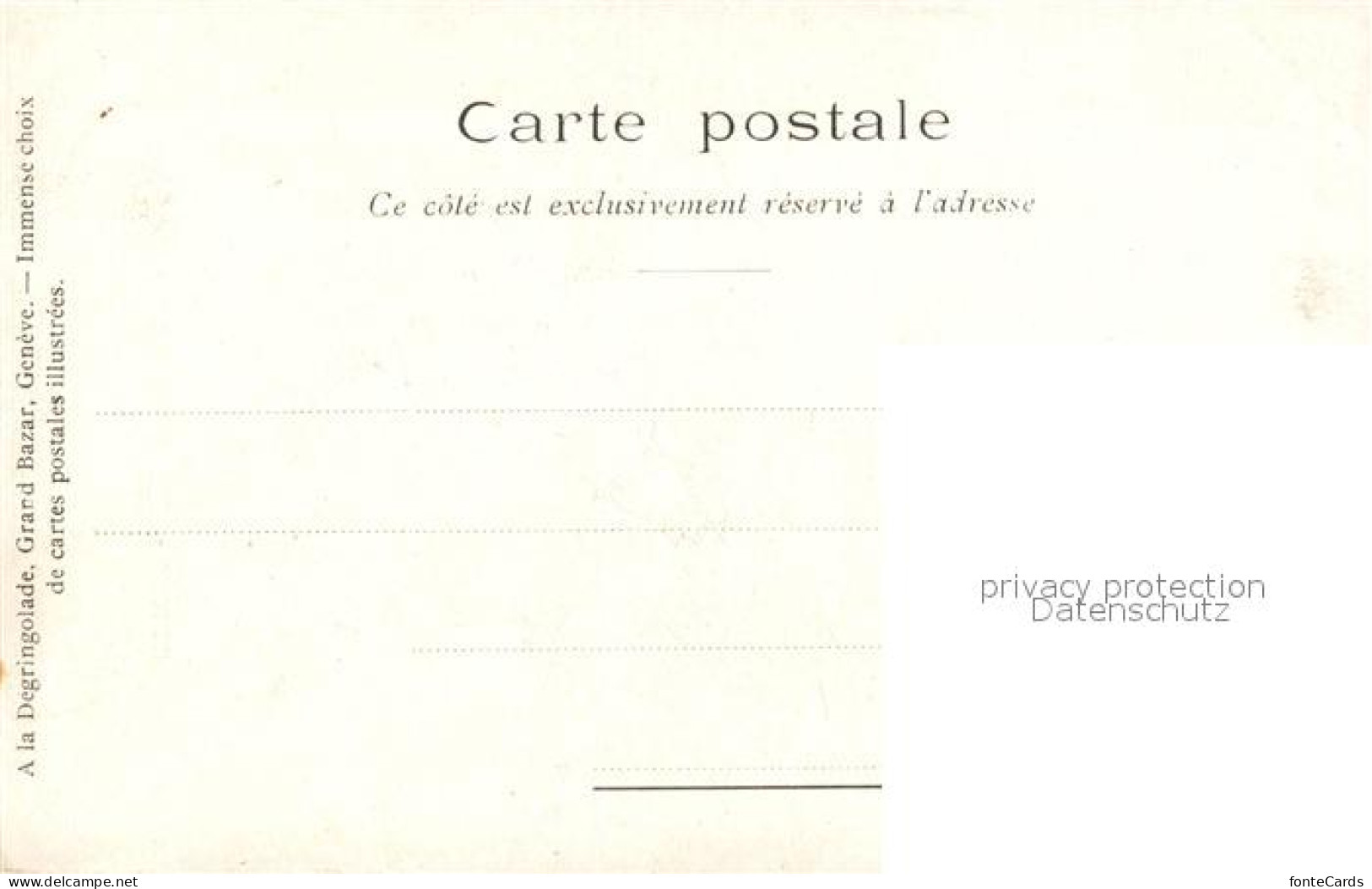 13193000 Geneve GE Nationaldenkmal Geneve GE - Other & Unclassified