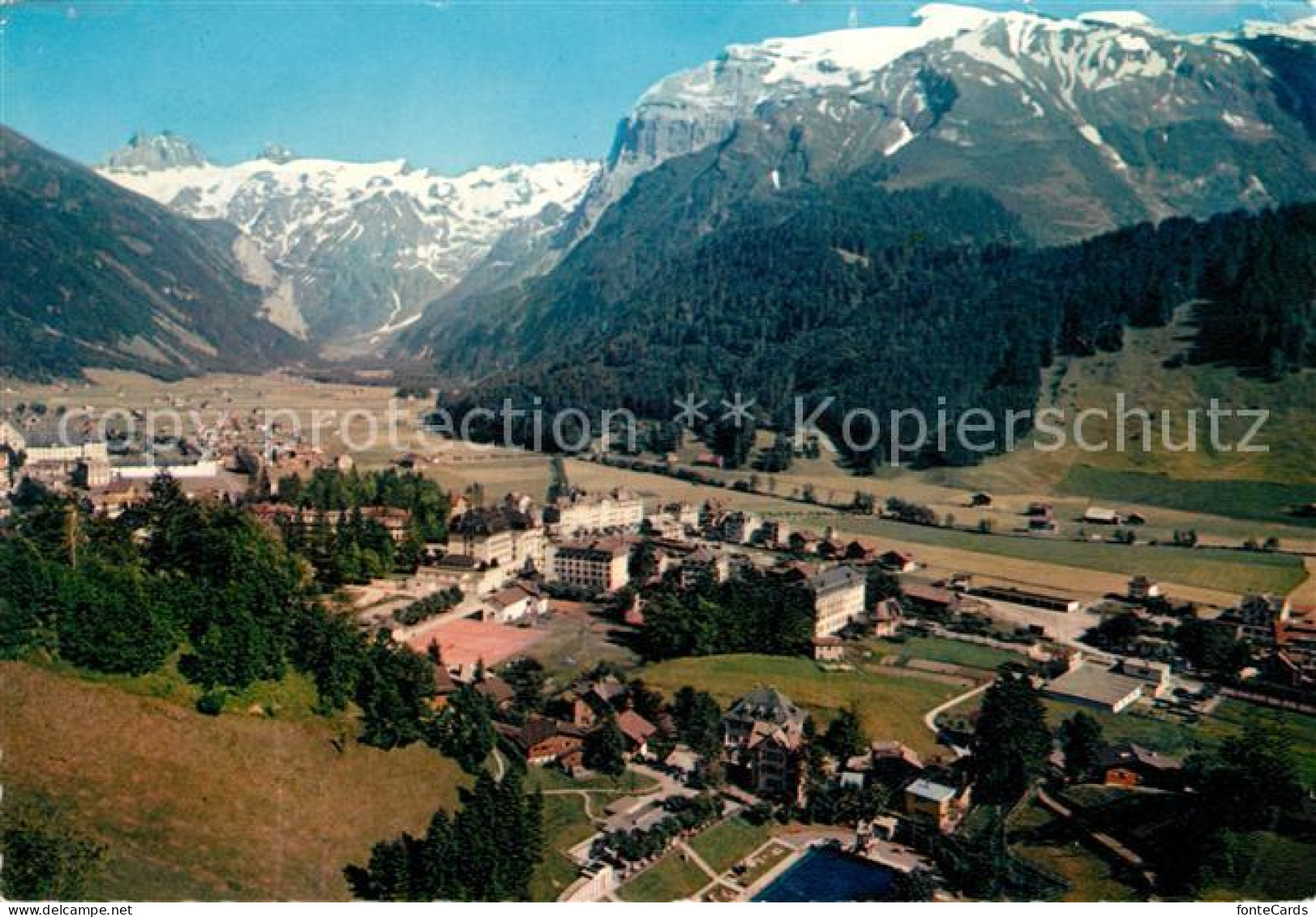 13192988 Engelberg OW Panorama Titlis Kloster Engelberg OW - Sonstige & Ohne Zuordnung