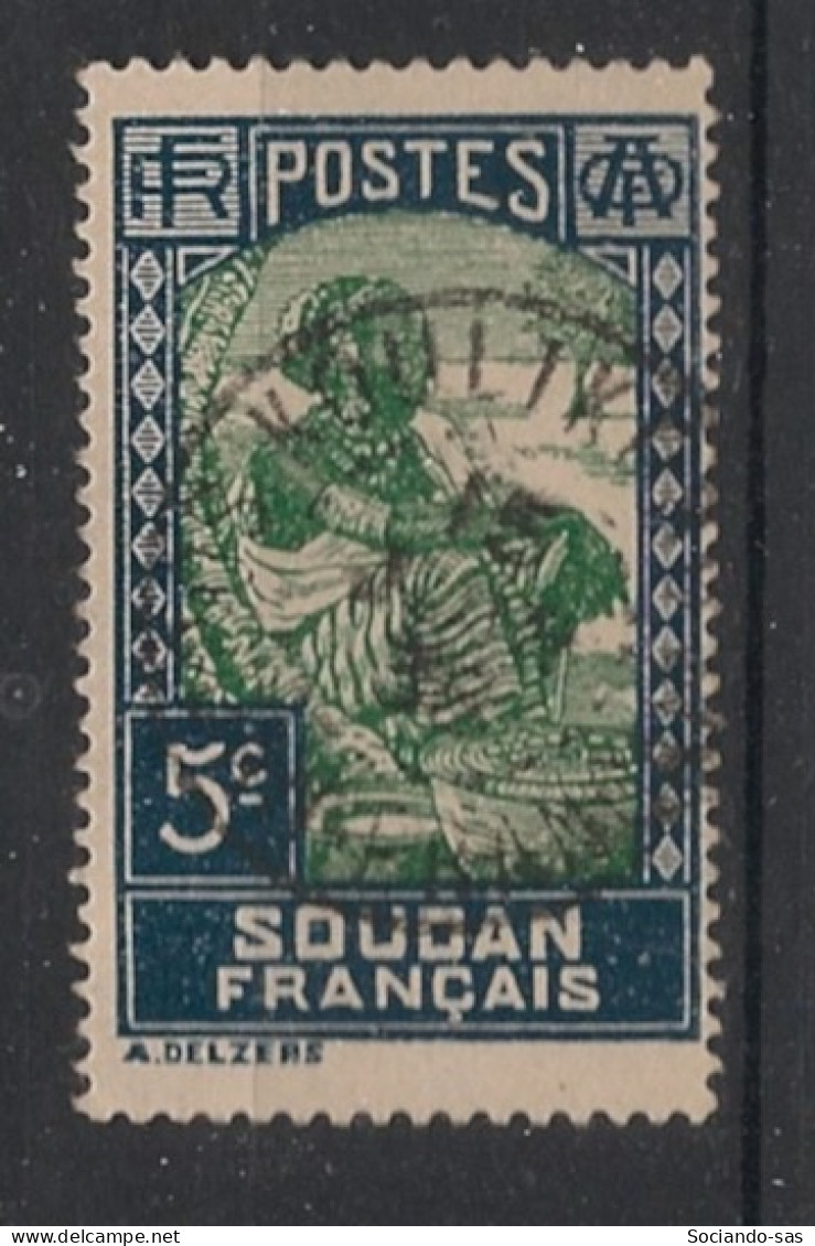 SOUDAN - 1931-38 - N°YT. 63 - Laitière Peulh 5c - Oblitéré / Used - Usati