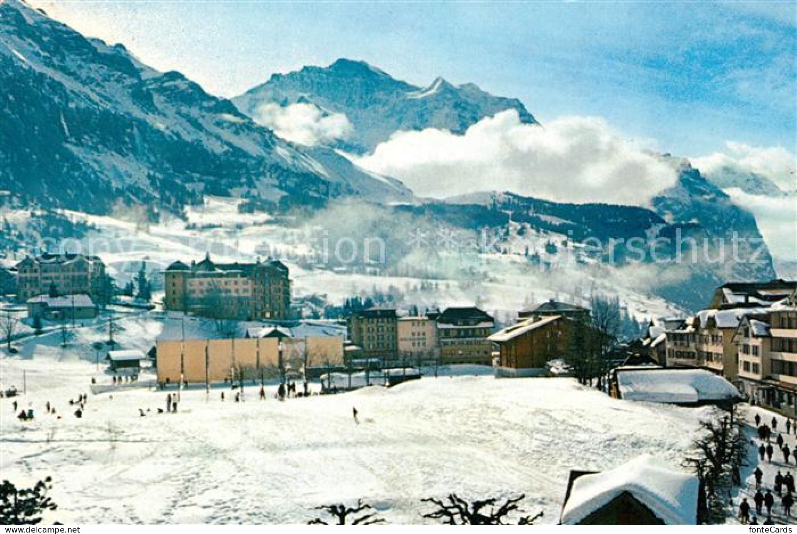 13192970 Wengen BE Winterlandschaft Jungfrau Wengen BE - Altri & Non Classificati